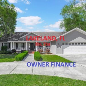 #Florida 3br, 2ba Lakeland Home For Sale with owner financing