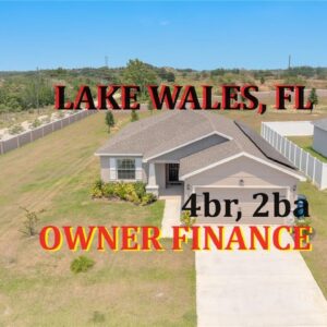 #Florida Owner Finance Home 4br, 2ba For Sale in Lake Wales