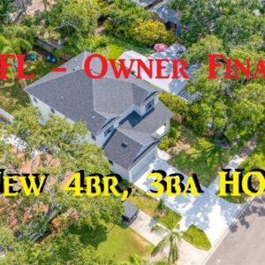 #Florida Owner Finance Home in St. Petersburg with 4br, 3ba