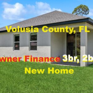 #Volusia County, FL Owner Finance 3br, 2ba Home