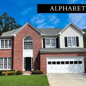 A MUST SEE - STUNNING HOME IN ALPHARETTA, GA -5 BEDROOM