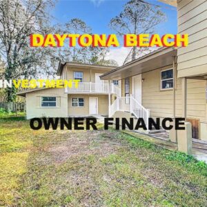 Daytona Beach Owner Finance 5br, 4ba 2 buildings Investment Property