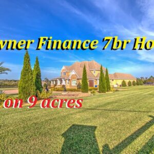 #Florida Owner Finance 7br home on 9 acres