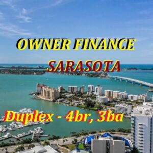 #Sarasota Owner Finance Multifamily