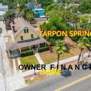 #Florida 3br, 2ba Tarpon Springs Home For Sale  with Owner Financing