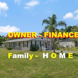 #Florida Owner Finance Saint Cloud 3br, 2ba Home on large lot