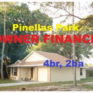 #Florida Owner Finance Pinellas (fix & flip or hold)  4br, 2ba home investment