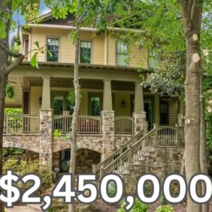 $2.45M Unique Craftsman Design Atlanta Home in Morningside I 1370 Rock Springs Circle, Atlanta, GA