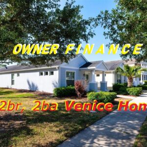 #Venice, Florida 2br, 2ba, 2 car garage Home For Sale with Owner Financing