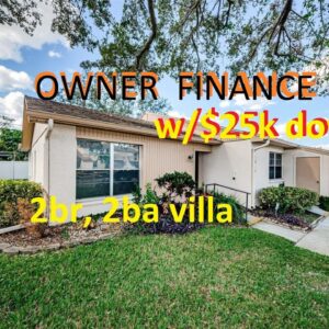 #Florida 2br. 2ba villa in 55+ community Holiday Florida