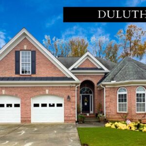 MUST SEE- 4 SIDED BRICK HOME FOR SALE IN DULUTH, GA | 5 BEDROOMS