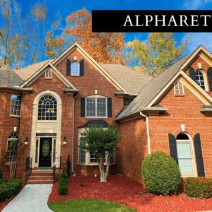 MUST SEE-  4- SIDED BRICK HOME IN ALPHARETTA, GA | 5 BEDROOMS