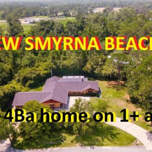 New Smyrna Beach Owner Finance large home almost 6k SqFt on 1+ acre