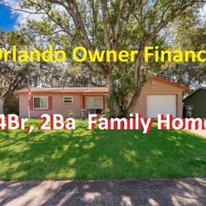 #ORLANDO Home For Sale 4br, 2ba with Owner Financing