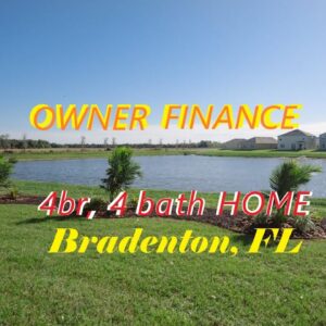 #Owner Finance 4br, 4ba home in Manatee County