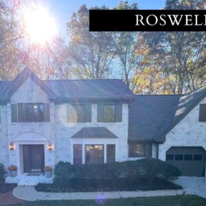 MUST SEE- WELL MAINTAINED HOME FOR SALE IN  ROSWELL, GA  -5 Bedrooms - 2.2 Bathrooms