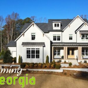 New LUXURY MODEL Home on FINISHED Basement In CUMMING, GA, Northeast of ATLANTA - BP $1,127,995