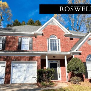 MUST SEE- WELL MAINTAINED HOME FOR SALE IN  ROSWELL, GA  -5 Bedrooms - 3 Bathrooms