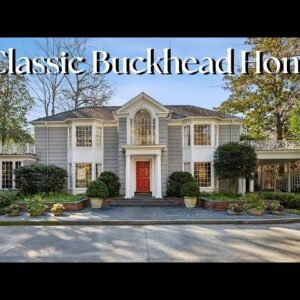 $2.495M Classic Buckhead Home For Sale in Atlanta, GA I Atlanta Real Estate I Atlanta Luxury Homes