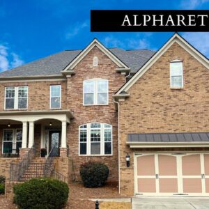 MUST SEE- BEAUTIFUL 5 BEDROOM HOME FOR SALE IN ALPHARETTA, GA!