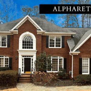 MUST SEE- BEAUTIFUL 5 BEDROOM HOME FOR SALE IN ALPHARETTA, GA!