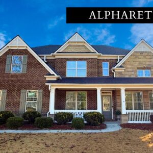 MUST SEE- GORGEOUS 5 BEDROOM HOME FOR SALE IN ALPHARETTA, GA