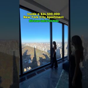 Inside a $24,500,000 New York City Apartment With Insane Central Park Views.