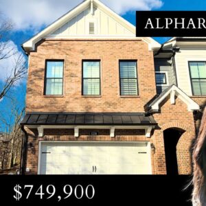 MUST SEE- BEAUTIFUL TOWN HOME FOR SALE IN ALPHARETTA, GA! | 3 BEDROOM