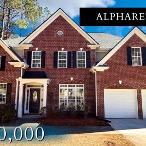 SPACIOUS OWNER SUITE |  HOME FOR SALE IN ALPHARETTA, GA | 4 BEDROOMS