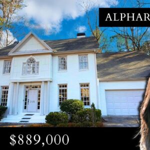 SPACIOUS OWNER SUITE |  HOME FOR SALE IN ALPHARETTA, GA | 5 BEDROOM