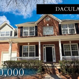 BEAUTIFUL BRICK HOME FOR SALE IN DACULA, GA | 5 BEDROOMS