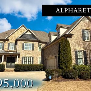 NEW CONSTRUCTION |  HOME FOR SALE IN ALPHARETTA, GA | 4 BEDROOMS