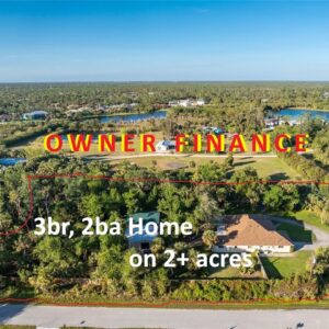 Owner Finance Charlotte County beautiful property on 2+ acres