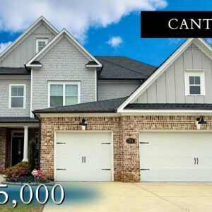 MUST SEE- BEAUTIFUL HOME FOR SALE IN CANTON, GA | TOLL BROTHERS | 5 BEDROOMS