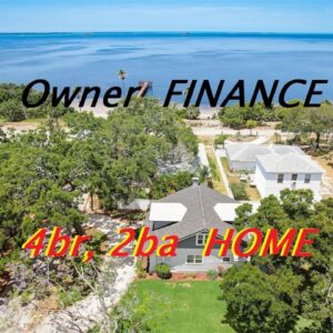 Crystal Beach Florida Owner Finance 4br, 2ba Home