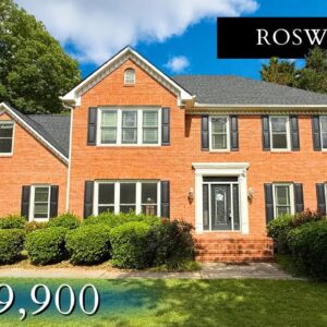 Stunning 4-Bedroom 3.5-Bathroom 3-Sides Brick Home for Sale in Roswell, GA - A Must-See! 39 MUST SEE- STUNNING 3-SIDES BRICK HOME FOR SALE IN ROSWELL, GA - 4 Bedrooms - 3.5 Bathrooms