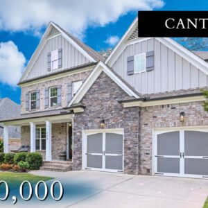 MUST SEE- BEAUTIFUL HOME FOR SALE IN CANTON, GA | 6 BEDROOMS