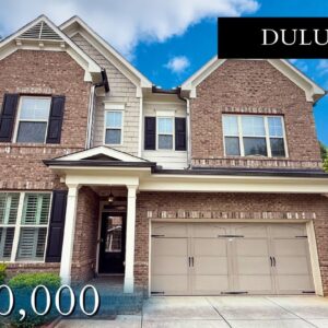MUST SEE-  STUNNING 4- BEDROOM HOME FOR SALE IN DULUTH, GA