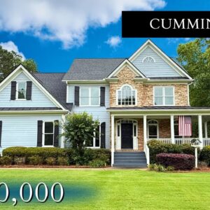 MUST SEE- STUNNING HOME FOR SALE IN CUMMING, GEORGIA- 6 Bedrooms - 4.5 Bathrooms