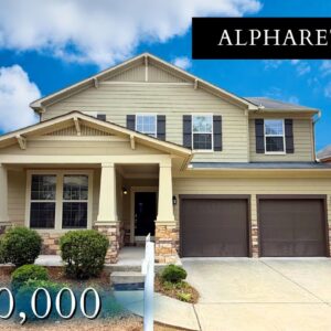 MUST SEE-  STUNNING 4-BEDROOM  HOME FOR SALE IN ALPHARETTA, GA