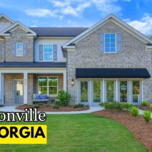 Let's Tour This Spacious 5 Bdrm, 4 Bath Model Home in Dawsonville, North of Atlanta | BP $599,990!
