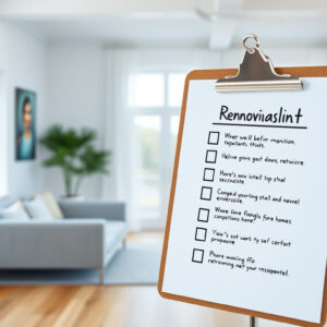 The Ultimate Renovation Checklist: Essential Steps for a Smooth Home Upgrade