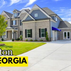 Inside a Stunning New 5-Bdrm Model Home w/2 Offices & a Massive Owner’s Suite North of Atlanta