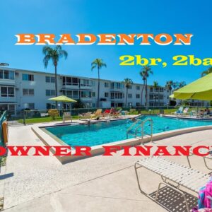 Bradenton 2br, 2ba condo for sale with owner financing
