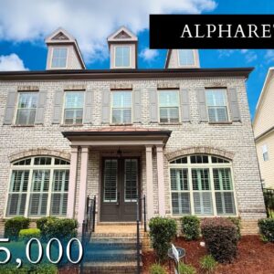MUST SEE-  GORGEOUS 4 BEDROOM  HOME FOR SALE IN ALPHARETTA, GA!