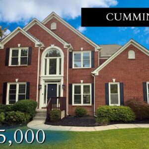 MUST SEE- STUNNING HOME IN CUMMING, GEORGIA- 4 Bedrooms - 3.5 Bathrooms