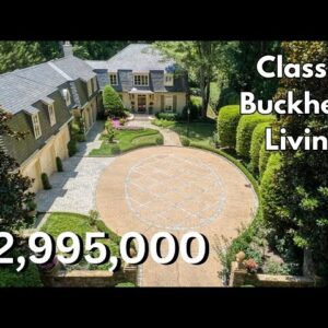 $2.995M Elegant Classic Buckhead - Atlanta Home I Atlanta Luxury Homes I Atlanta Real Estate