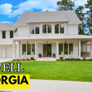 Coastal-Inspired Luxury Home Tour | 5 Bdrm, 5.5 Bath Custom Built Home For Sale N. of Atlanta