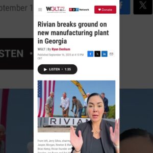 Big EV news! 🚗⚡  #realestate #RivianR3