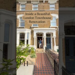 Inside a Beautiful London Townhouse Renovation